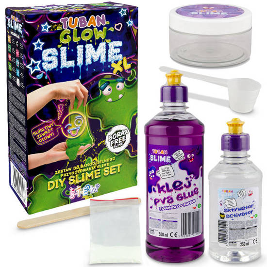 TUBAN Slime Set Glow in the Dark XL ZA4515