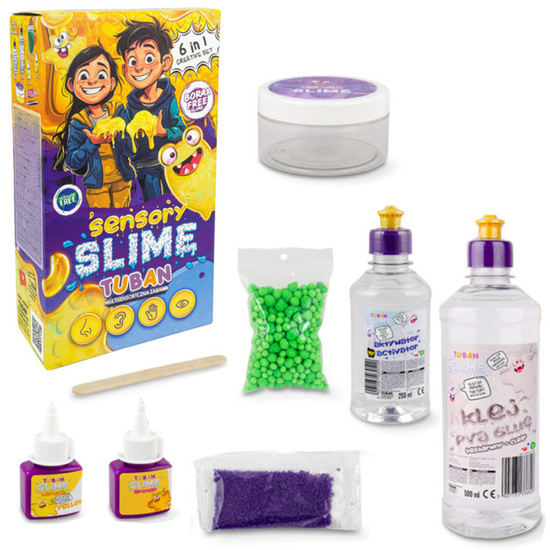 TUBAN creative set Sensory Slime multi-sensory fun 6in1 ZA5543