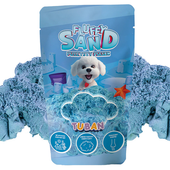 TUBAN fluffy scented sensory sand Fluffy blue 90g ZA5541