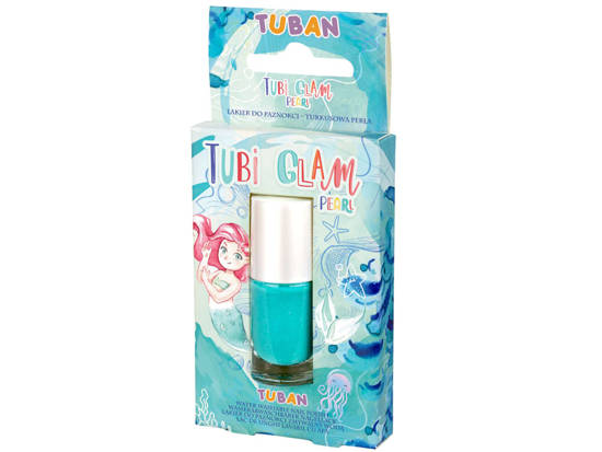 TUBI GLAM turquoise nail polish ZA4381