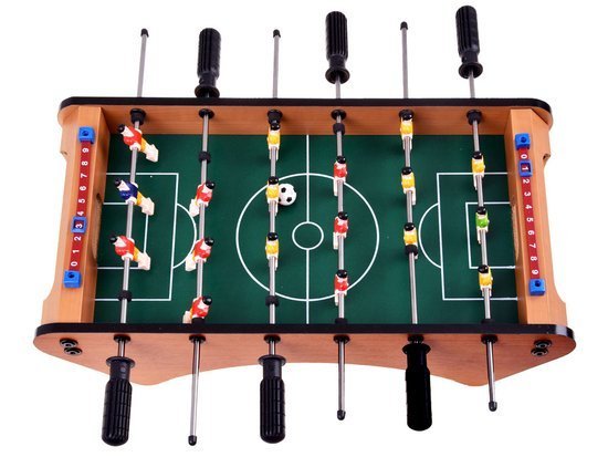 Table football game, wooden mini table GR0420