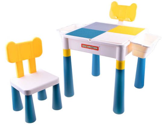 Table for 2-in-1 blocks, desk, chair ZA3590