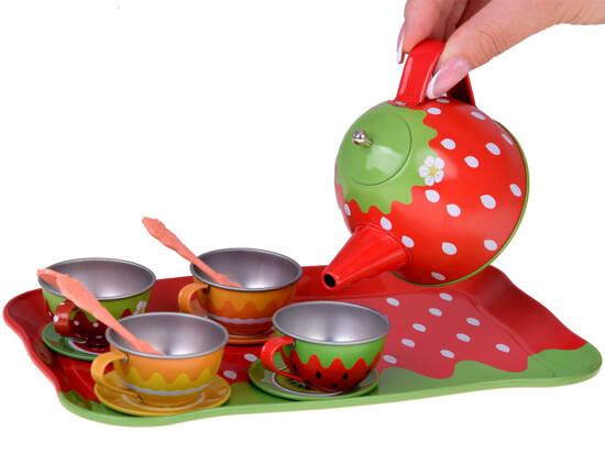 Tea set fruit cups saucers in a case 36 pieces ZA5318