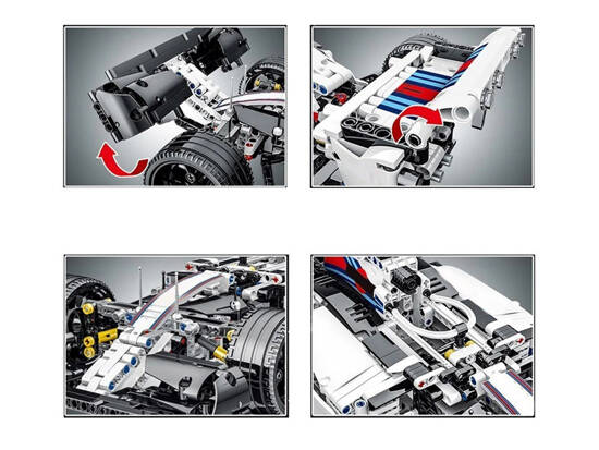 Technical blocks 1152-pieces Bolid F1.FW41 racing car ZA5309