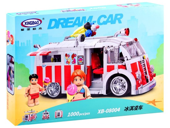 Technical blocks AUTO Ice Cream Parlor 1000 pcs ZA2966