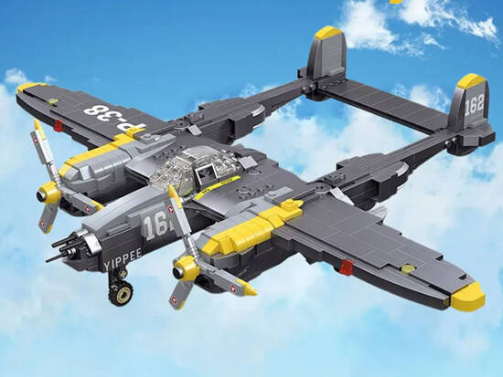 Technical blocks combat aircraft P-38 937 ele ZA4623