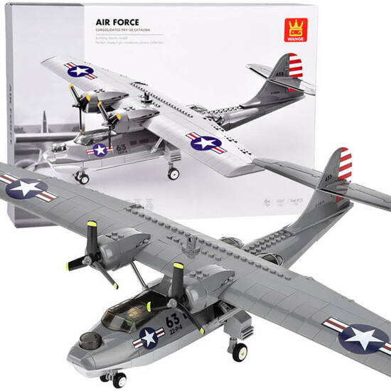 Technical blocks combat aircraft PBY-5A Catalina 364 elements ZA5322