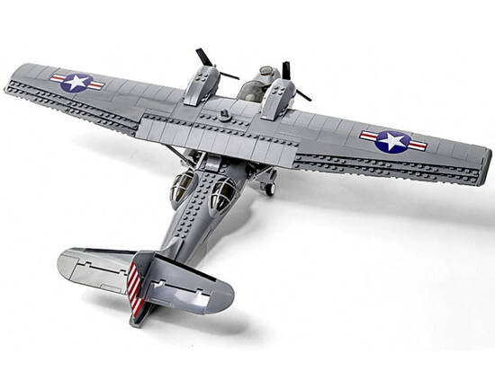 Technical blocks combat aircraft PBY-5A Catalina 364 elements ZA5322