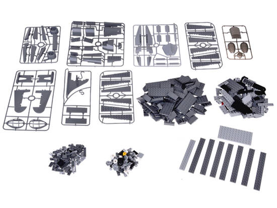 Technical blocks combat aircraft PBY-5A Catalina 364 elements ZA5322