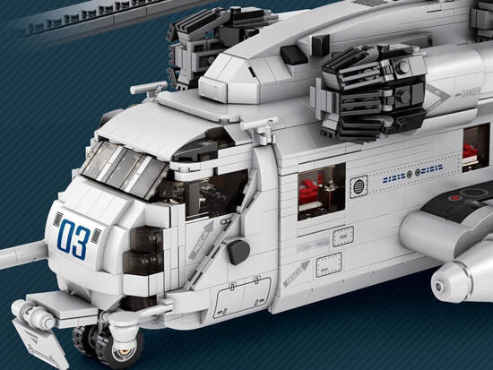 Technical blocks transport helicopter CH53 2192-pieces ZA5303