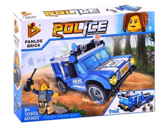 Technical bricks 2in1 Police build a vehicle ZA3434