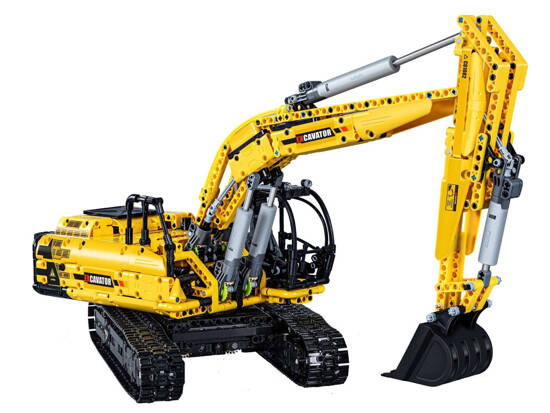 Technical building blocks set 1702-pieces Excavator 1:20 movable pieces ZA5253