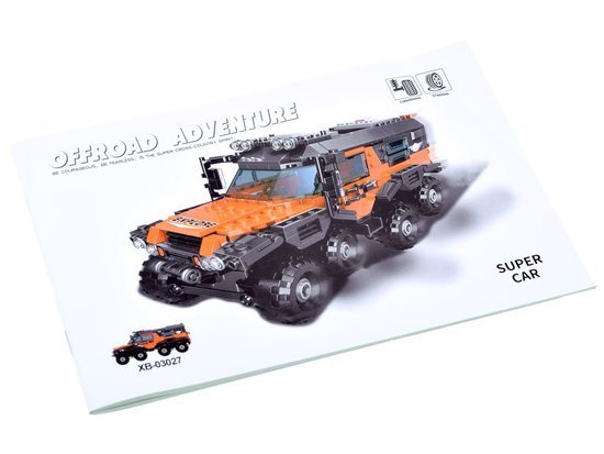 Technical large blocks off-road auto 529 pieces ZA3467