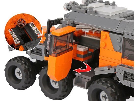 Technical large blocks off-road auto 529 pieces ZA3467