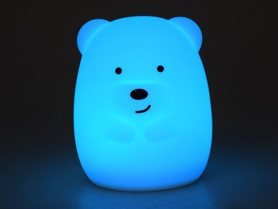 Teddy Bear Silicone LED bedside lamp + ZA3294 remote control