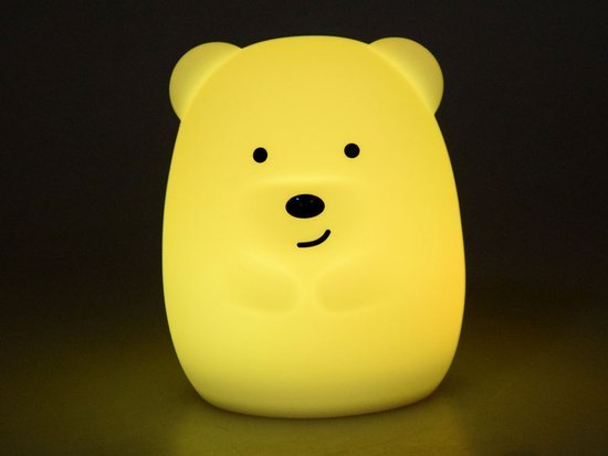 Teddy Bear Silicone LED bedside lamp + ZA3294 remote control
