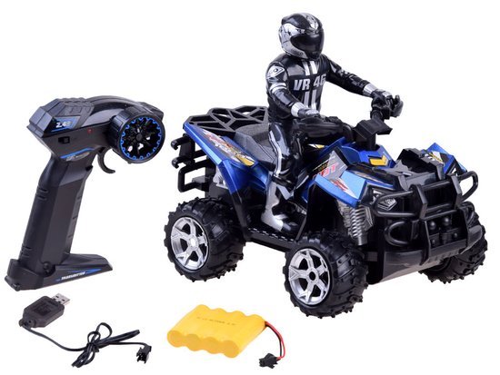 Terrain Quad remotely controlled by RC0538 remote control