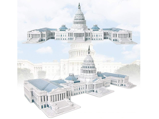 The Capitol Hill 3D Puzzle 132-pieces 3D Puzzle ZA5400