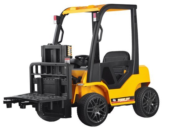 The car is powered by a battery FORKLIFT TRUCK with a remote control PA0255