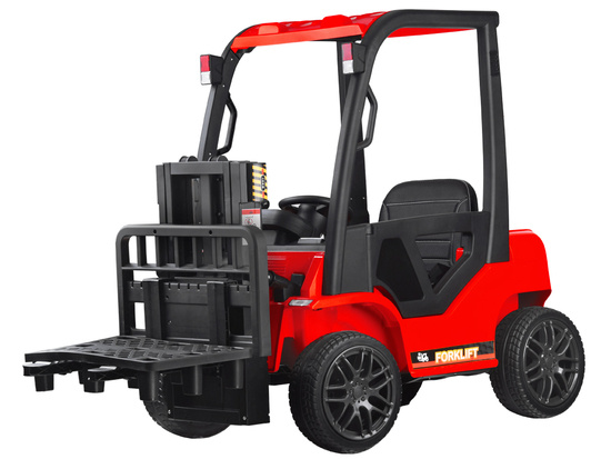 The car is powered by a battery FORKLIFT TRUCK with a remote control PA0255