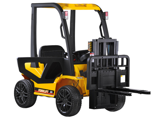 The car is powered by a battery FORKLIFT TRUCK with a remote control PA0255