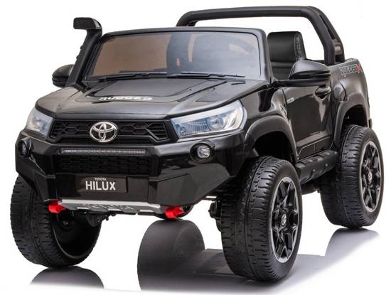 The car is powered by a large Toyota Hilux 2-person battery PA0250