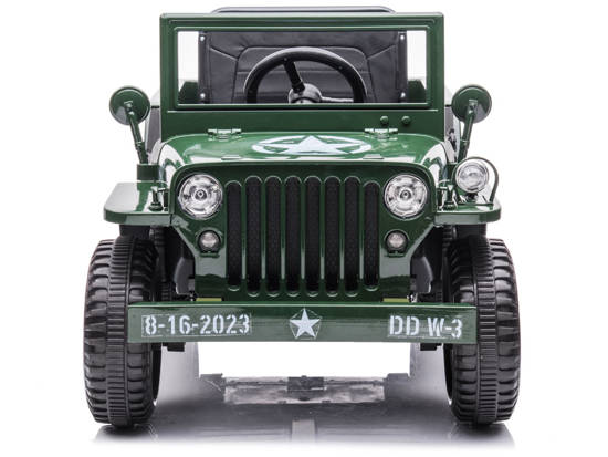 The car is powered by the Military Willys battery + PA0263 remote control