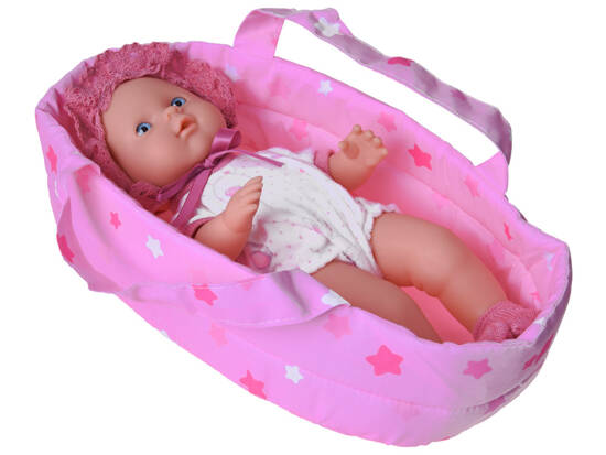 The doll in the carrier, the doll drinks and pees ZA5155