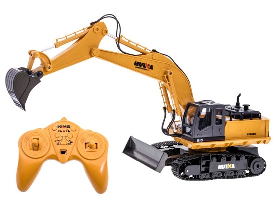 The large RC / 377C EXCEL EXCAVATOR is controlled by RC0379