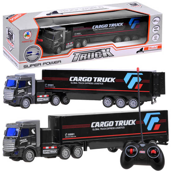 Tir with a semi-trailer with a remote control 27 MHz RC0566 truck