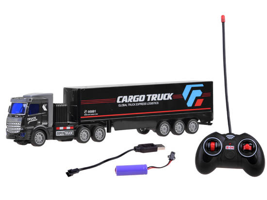 Tir with a semi-trailer with a remote control 27 MHz RC0566 truck