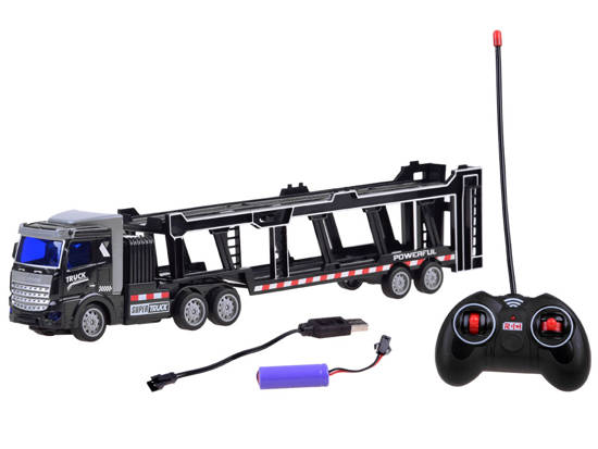 Tir with car transporter remote control vehicle 27Mhz RC0565
