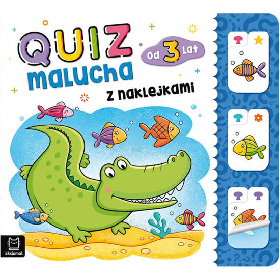 Toddler quiz with stickers from 3 years old KS0605