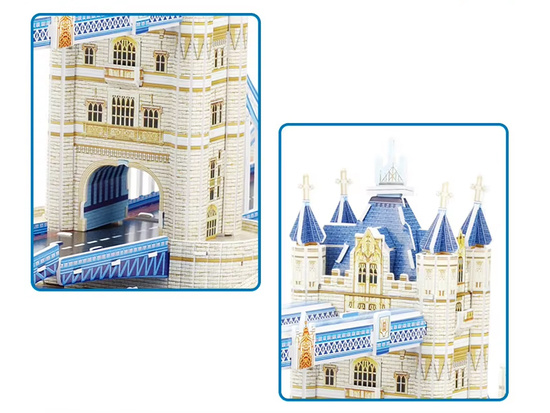 Tower Bridge 3D Puzzle 120 Pieces Spatial Puzzle London ZA5399