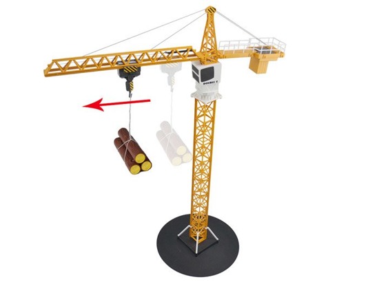 Tower crane 1:20 rotary360 ° pilot 2.4GHz RC0320