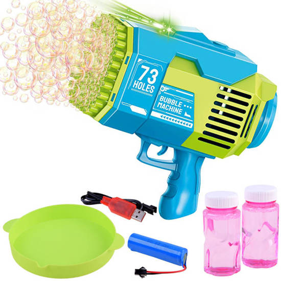 Toy Bazooka Gun for soap bubbles ZA4417