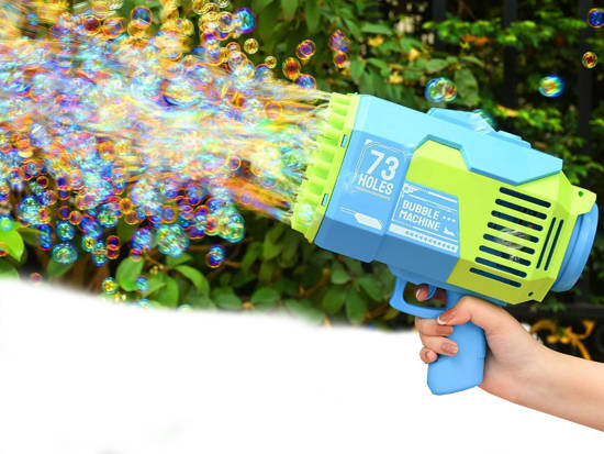 Toy Bazooka Gun for soap bubbles ZA4417