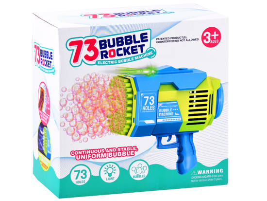 Toy Bazooka Gun for soap bubbles ZA4417