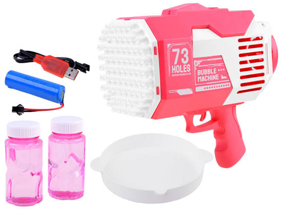 Toy Bazooka gun for releasing soap bubbles ZA4417