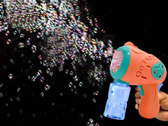 Toy Colorful Bubble Gun Soap bubbles ZA4955 PO