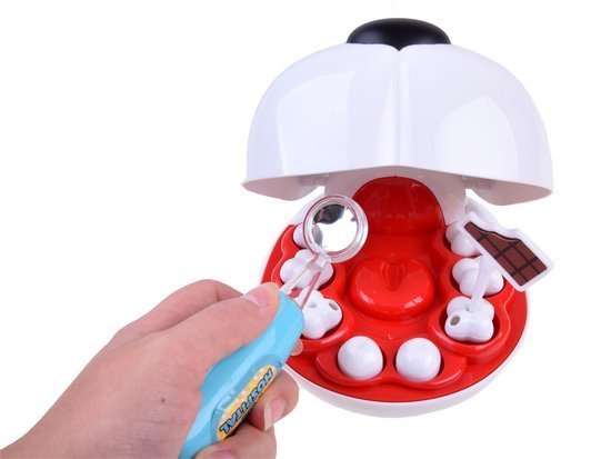 Toy Doctor Sick Clove Dog at the dentist ZA3232