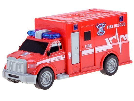 Toy car Fire brigade sound light ZA3221