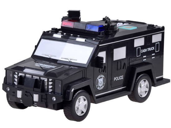 Toy car Police Piggy bank ATM Safe ZA3705
