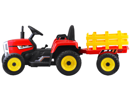 Tractor with a trailer for a battery + PA0242 remote control