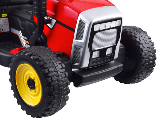 Tractor with a trailer for a battery + PA0242 remote control