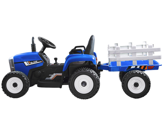 Tractor with a trailer for a battery + PA0242 remote control