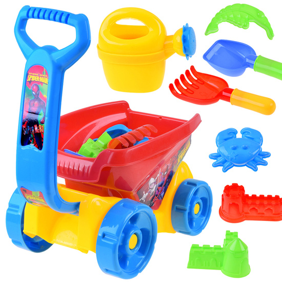 Trolley for sandbox, rake, watering can, ZA3117