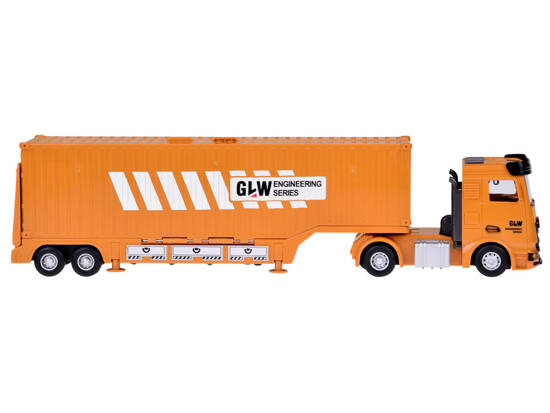 Truck with container - lights and sound ZA5065