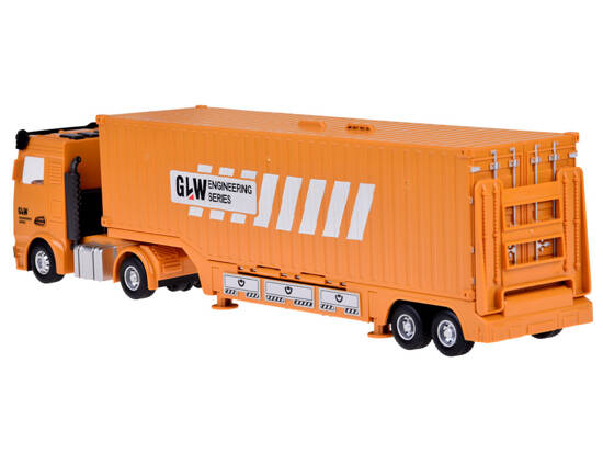 Truck with container - lights and sound ZA5065