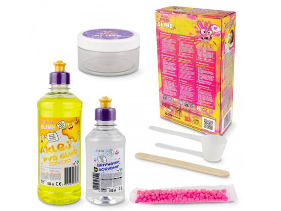 Tuban Slime Magic Pink XL creative set changes color ZA5166